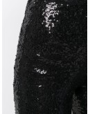 sequinned biker shorts
