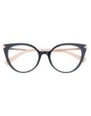 Rockstud round-frame glasses