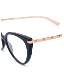 Rockstud round-frame glasses