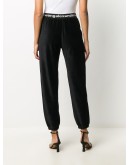 logo waistband track trousers
