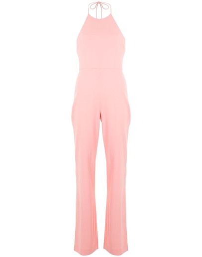 Adinah halterneck flared jumpsuit
