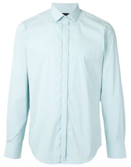 long-sleeved button up shirt