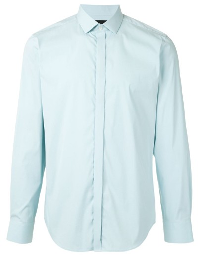 long-sleeved button up shirt