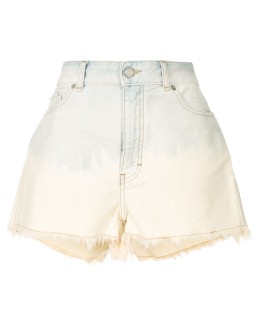 frayed denim shorts