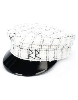 tweed sailor cap