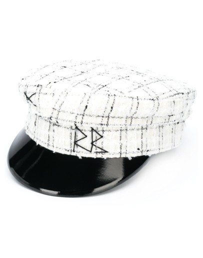 tweed sailor cap