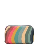 Swirl print make-up bag
