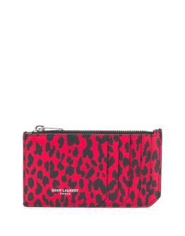 leopard-print coin purse