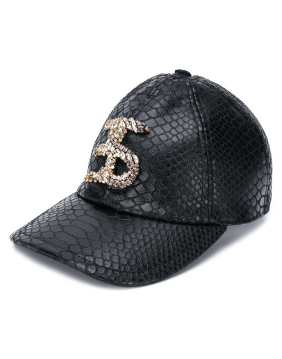 snakeskin effect cap