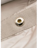drawstring detail padded coat