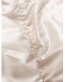 drawstring detail padded coat