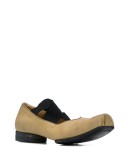 square-toe ballerina flats