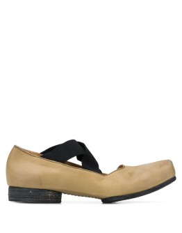 square-toe ballerina flats