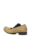 square-toe ballerina flats