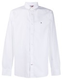 logo-embroidered shirt