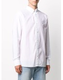 logo-embroidered shirt
