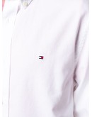 logo-embroidered shirt