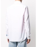logo-embroidered shirt