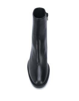 tapered heel ankle boots