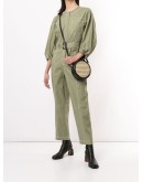 Annika puff-sleeve jumpsuit