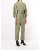 Annika puff-sleeve jumpsuit