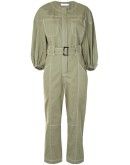 Annika puff-sleeve jumpsuit