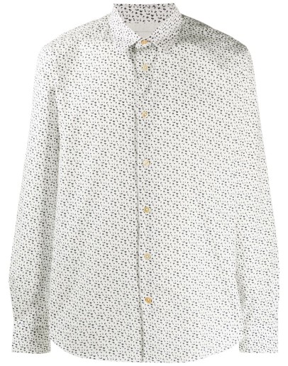 mini floral print shirt