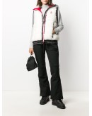high-waisted ski trousers