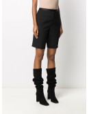 knee-length tailored shorts