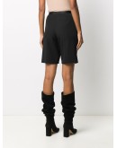 knee-length tailored shorts