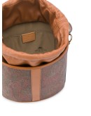 embroidered bucket bag
