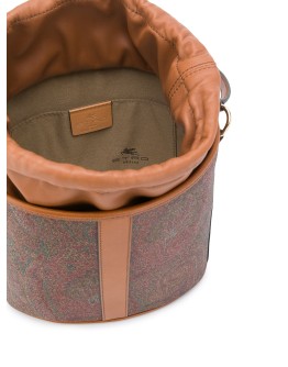embroidered bucket bag