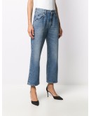 cropped mid-rise jeans
