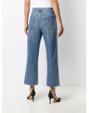 cropped mid-rise jeans
