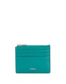 logo zipped card case