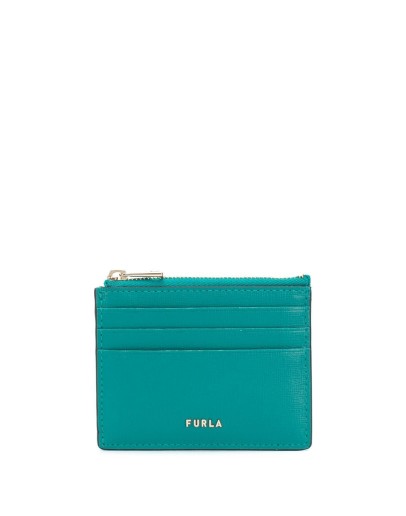 logo zipped card case