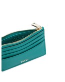 logo zipped card case