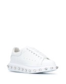 studded low-top trainers