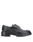 scallop tumbled leather shoes
