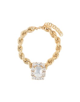 crystal twist choker
