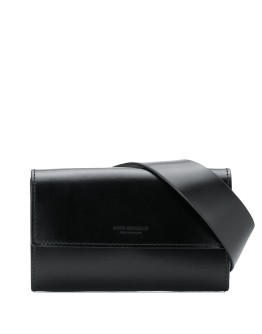 rectangular logo belt bag