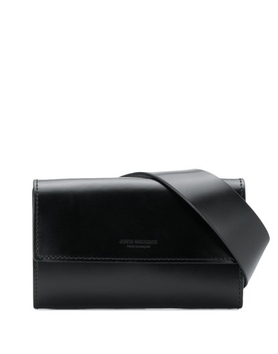 rectangular logo belt bag