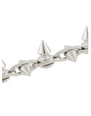 spiked-stud chain bracelet
