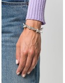 spiked-stud chain bracelet