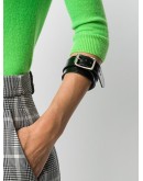 buckle leather bracelet