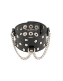 studded leather bracelet