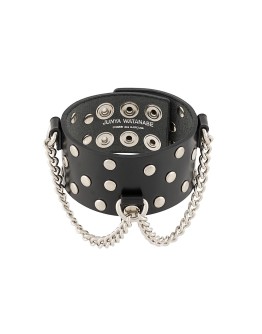 studded leather bracelet