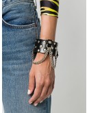 studded leather bracelet