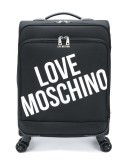 logo-print luggage