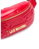 quilted logo belt bag 